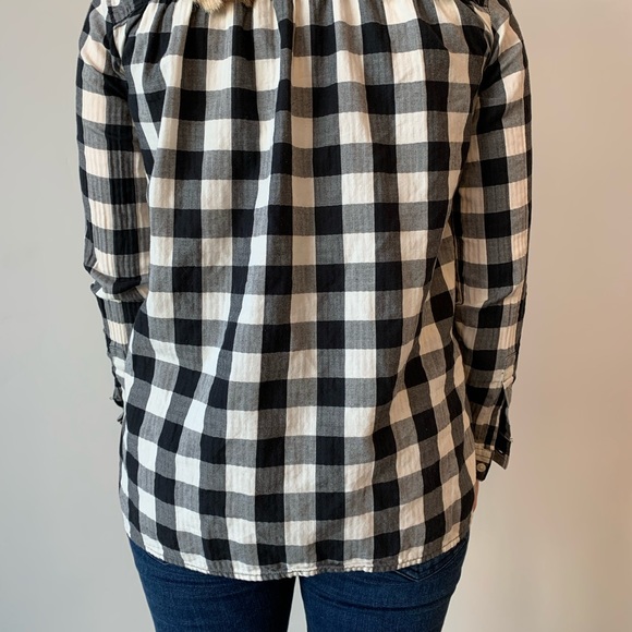 Checkered Button Up - Picture 3 of 3
